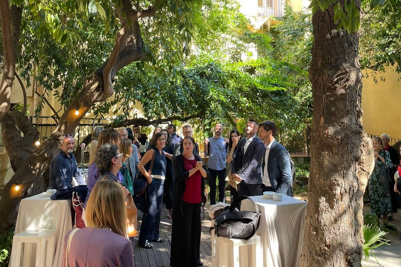 Networking lunch following EUNIC Barcelona cluster event at the Institut d’Estudis Catalans.